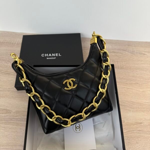 Chanel Hobo Bag with Thick Chain