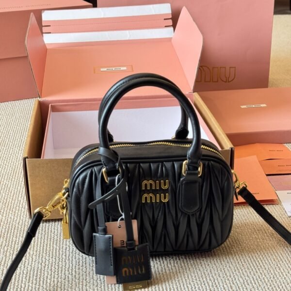 Arcadie Matelassé Nappa Leather Bag