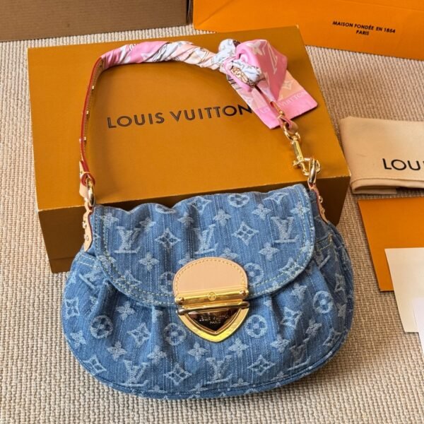 Louis Vuitton Monogram Denim Sunset Bag