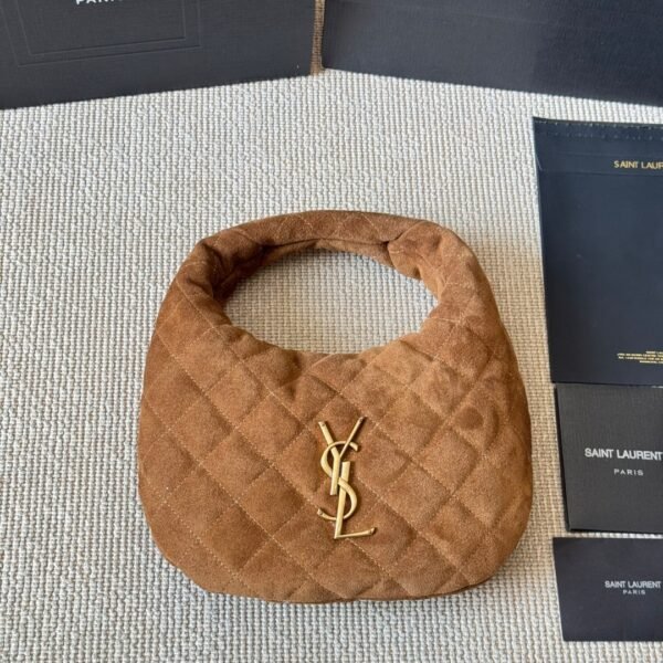 Saint Laurent ICARINO in Quilted Suede