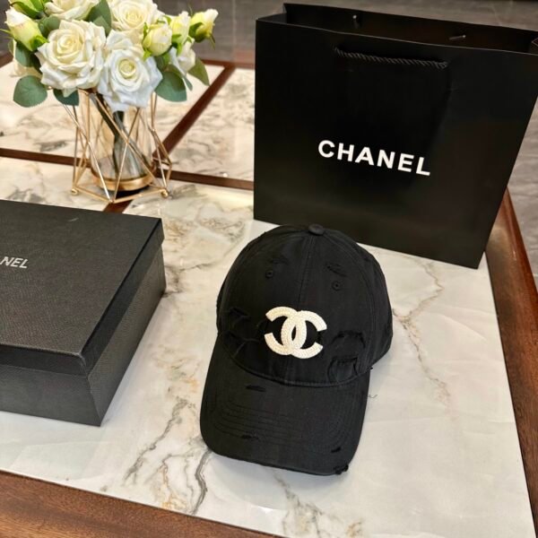 Chanel Black Cap