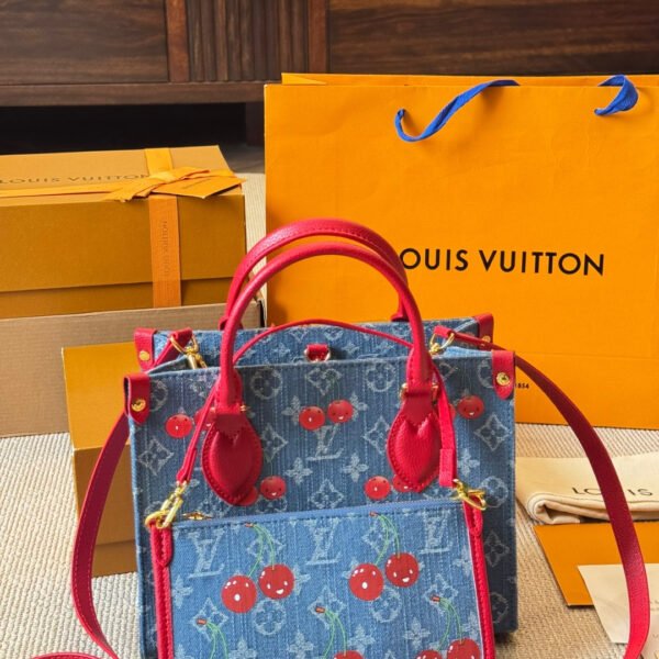 Louis Vuitton Onthego Cherry Jungle Bag