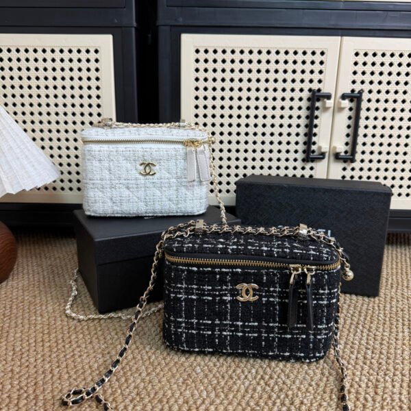 Chanel Tweed Box Bag