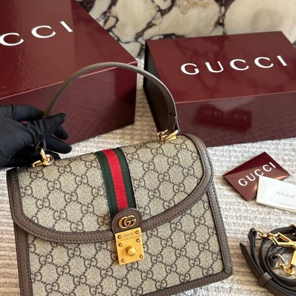 Gucci Ophidia Top‑Handle Bag-4Colors