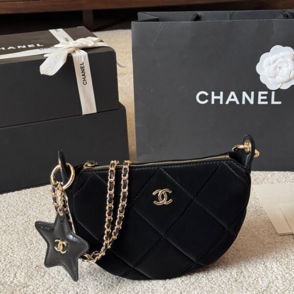 Chanel 25N Five-Pointed Star Crescent Bag
